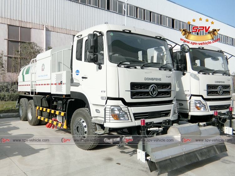 Right front view of Sewer Jetting Truck Dongfeng Kinland Right front view of Sewer Jetting Truck Dongfeng Kinland